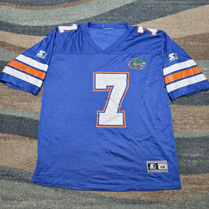 Vintage Florida Gators Starter Football Jersey #7 Blue Men’s 48 NCAA